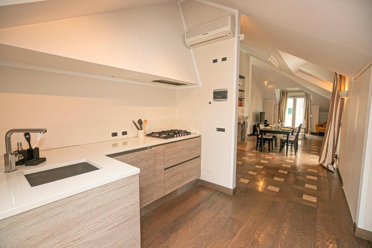 Real Italian Estate - Penthouse Apartment Genoa Exterior photo